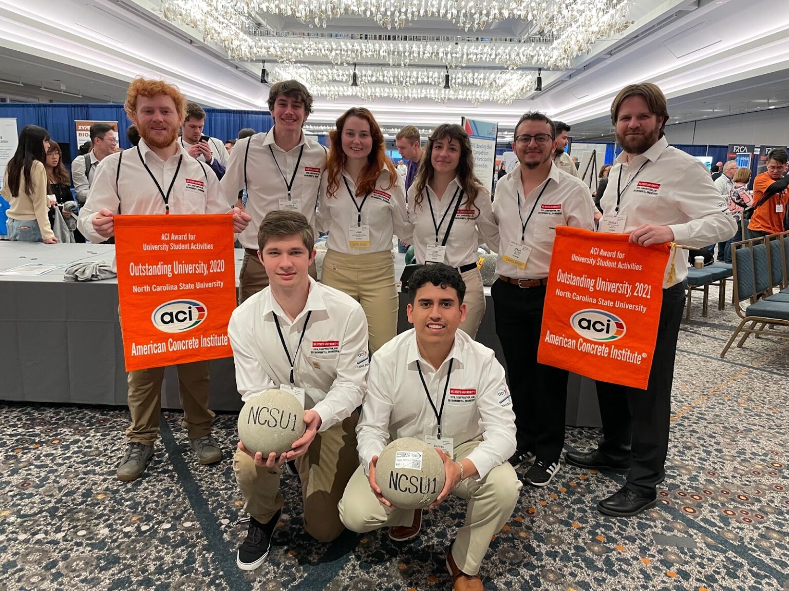 NC State ACI chapter competes in Student FiberReinforced Concrete